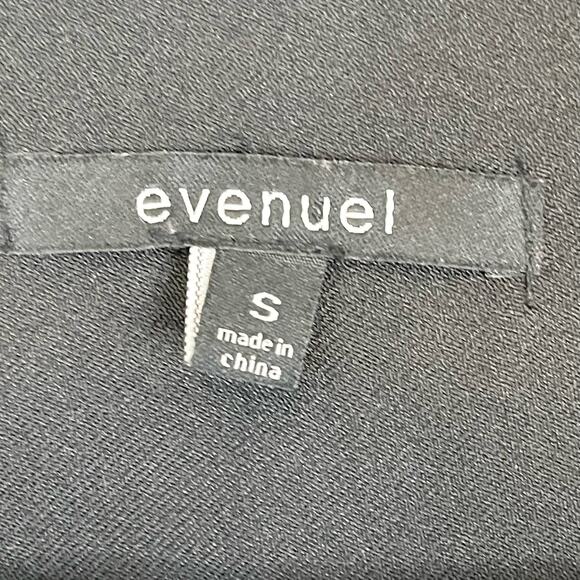 Evenuel Blazer Women Small Black Workwear Cutout Sleeve Office Work Casual Lined - Picture 9 of 11
